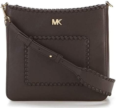 michael michael kors leather pocket swing crossbody bag